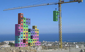 Tetris building